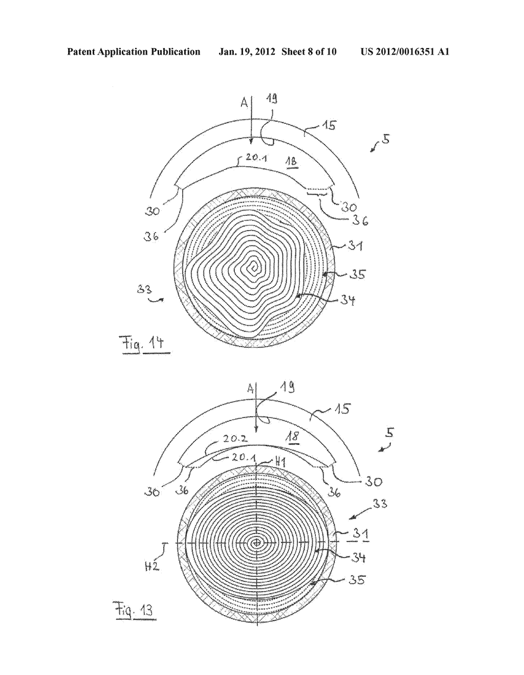 DEVICE AND METHOD FOR PRODUCING CONTROL DATA FOR THE SURGICAL CORRECTION     OF DEFECTIVE EYE VISION - diagram, schematic, and image 09