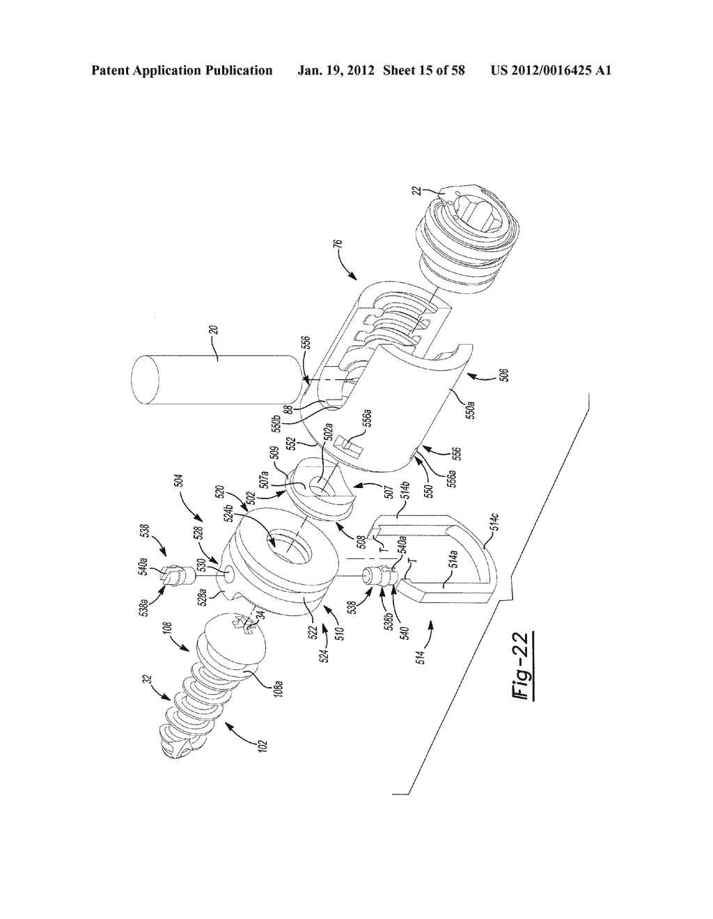 MULTIPLANAR BONE ANCHOR SYSTEM - diagram, schematic, and image 16