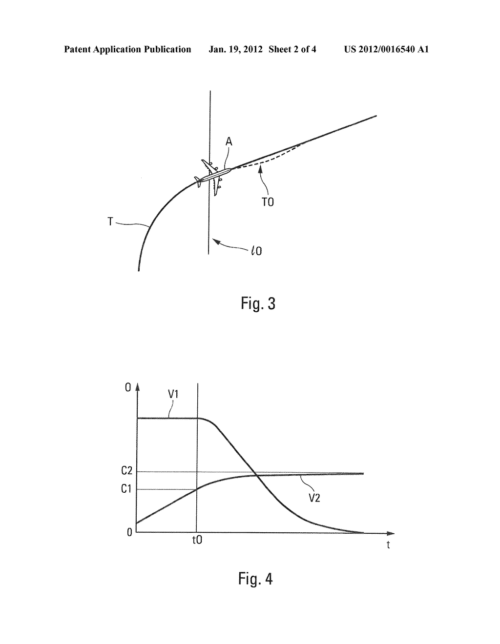 Method And Device For Aiding The Control Of Guiding Modes Transitions Of     An Aircraft - diagram, schematic, and image 03