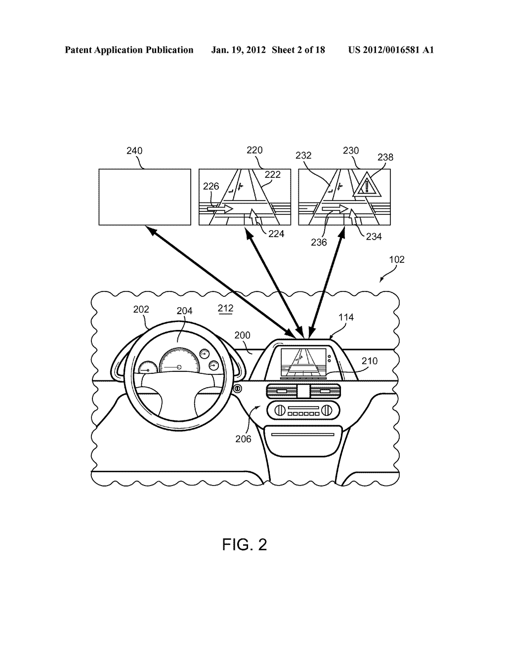 Collision Warning System Using Driver Intention Estimator - diagram, schematic, and image 03