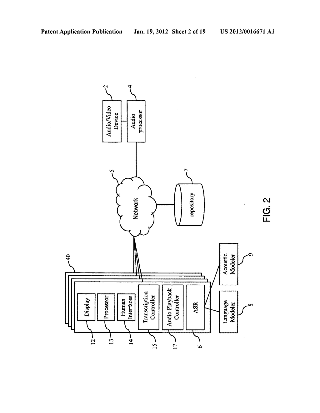 Tool and method for enhanced human machine collaboration for rapid and     accurate transcriptions - diagram, schematic, and image 03