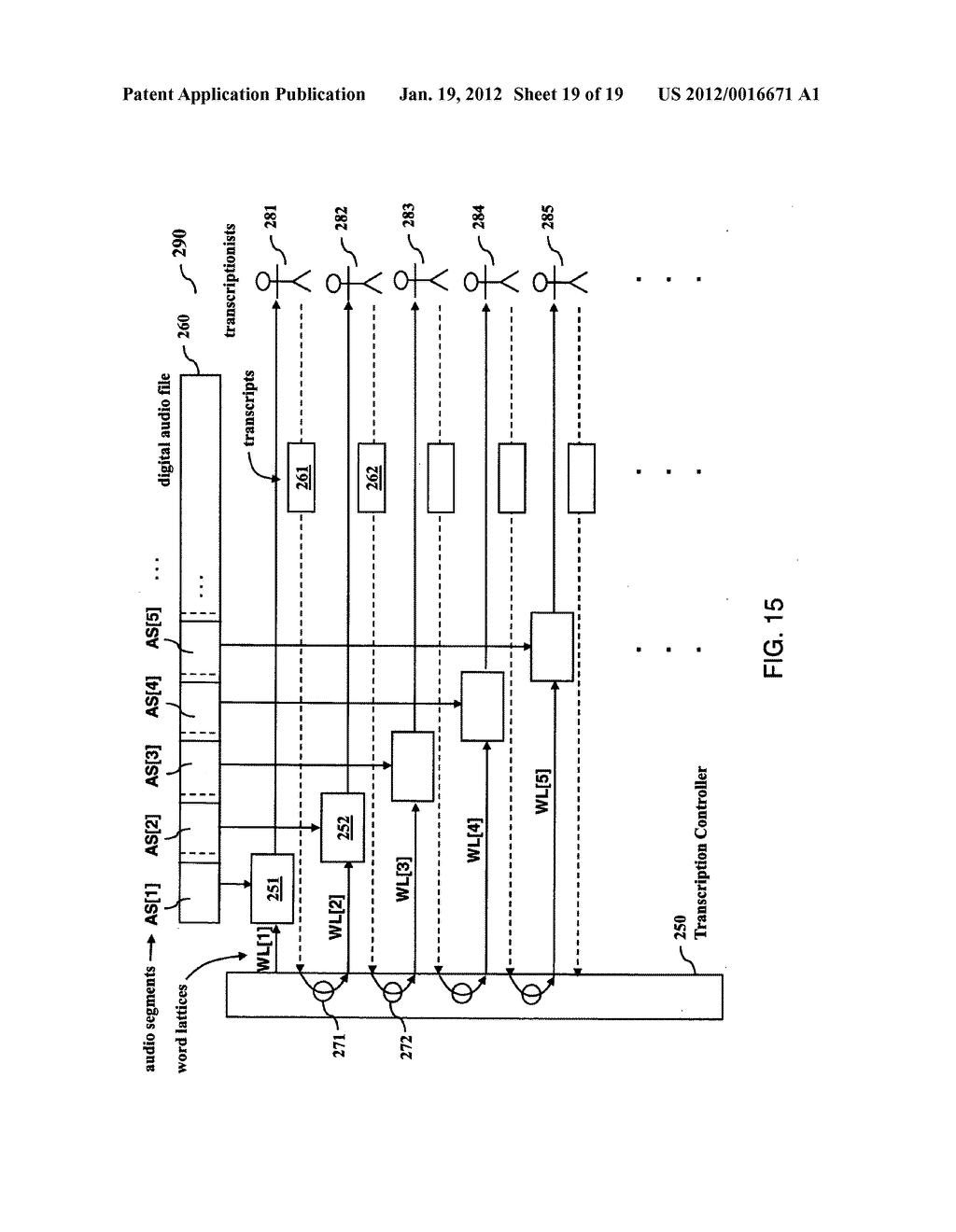 Tool and method for enhanced human machine collaboration for rapid and     accurate transcriptions - diagram, schematic, and image 20