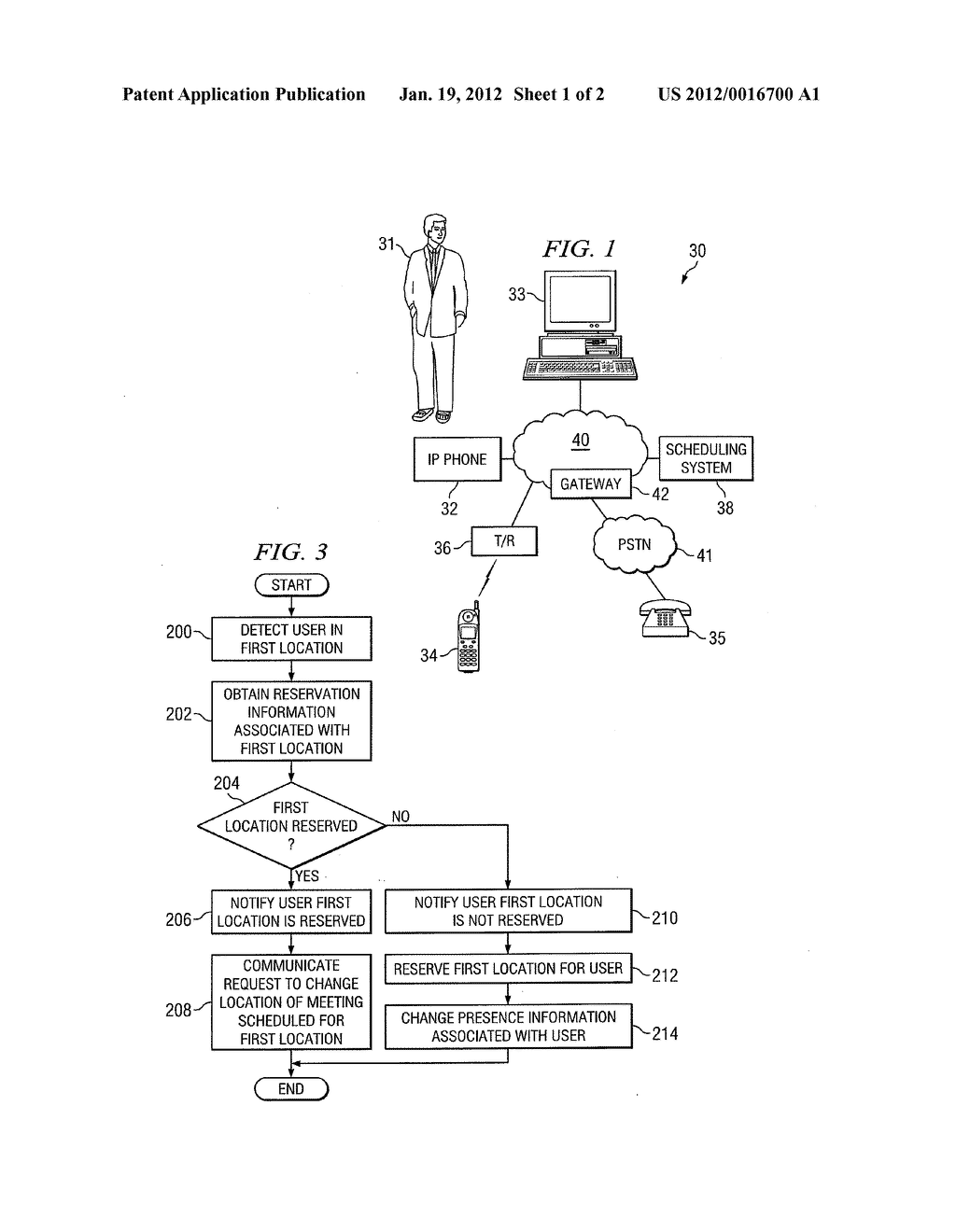 Method And System For Conference Room Scheduling - diagram, schematic, and image 02