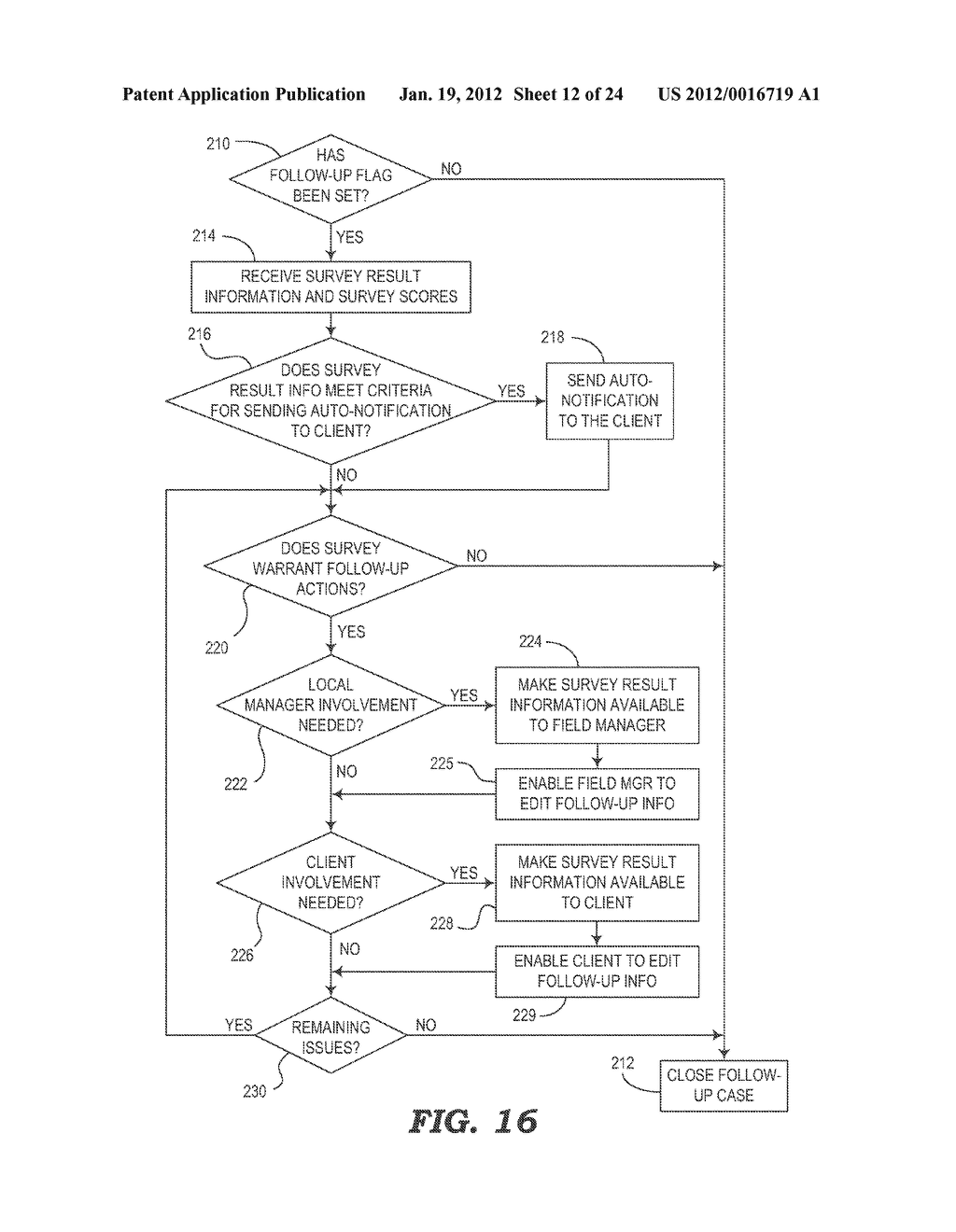 TRIGGERING AND CONDUCTING AN AUTOMATED SURVEY - diagram, schematic, and image 13