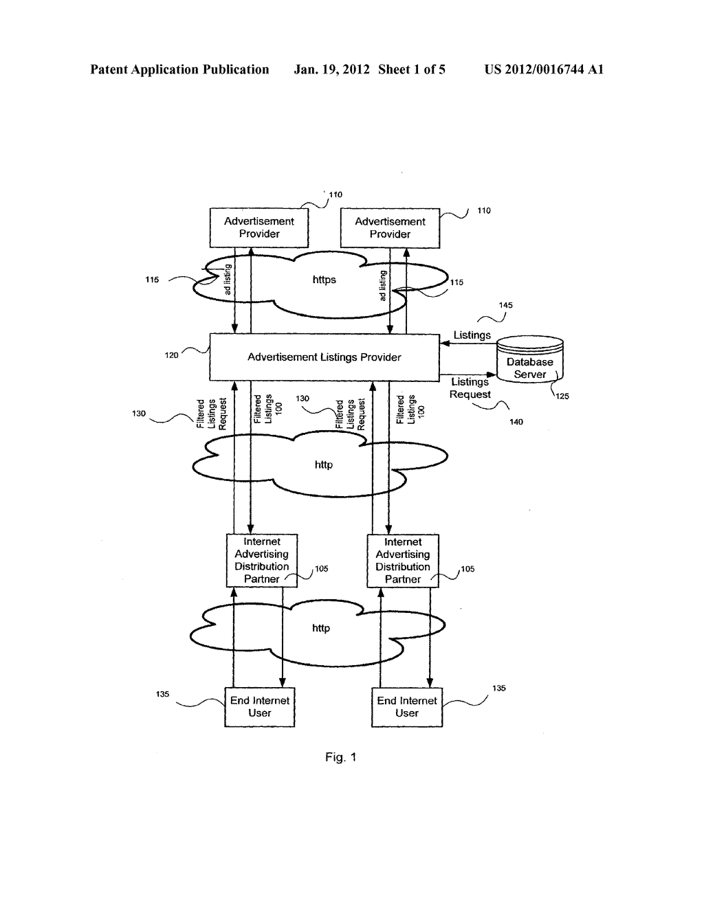 Method and System for Providing Filtered and/or Masked Advertisements Over     the Internet - diagram, schematic, and image 02