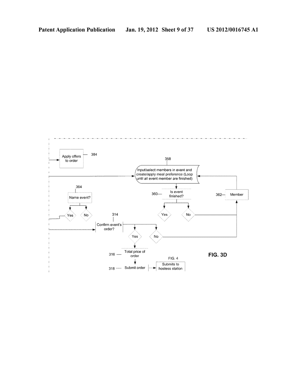 SYSTEM AND METHOD FOR IMPROVING CUSTOMER WAIT TIME, CUSTOMER SERVICE AND     MARKETING EFFICIENCY IN THE RESTAURANT INDUSTRY - diagram, schematic, and image 10