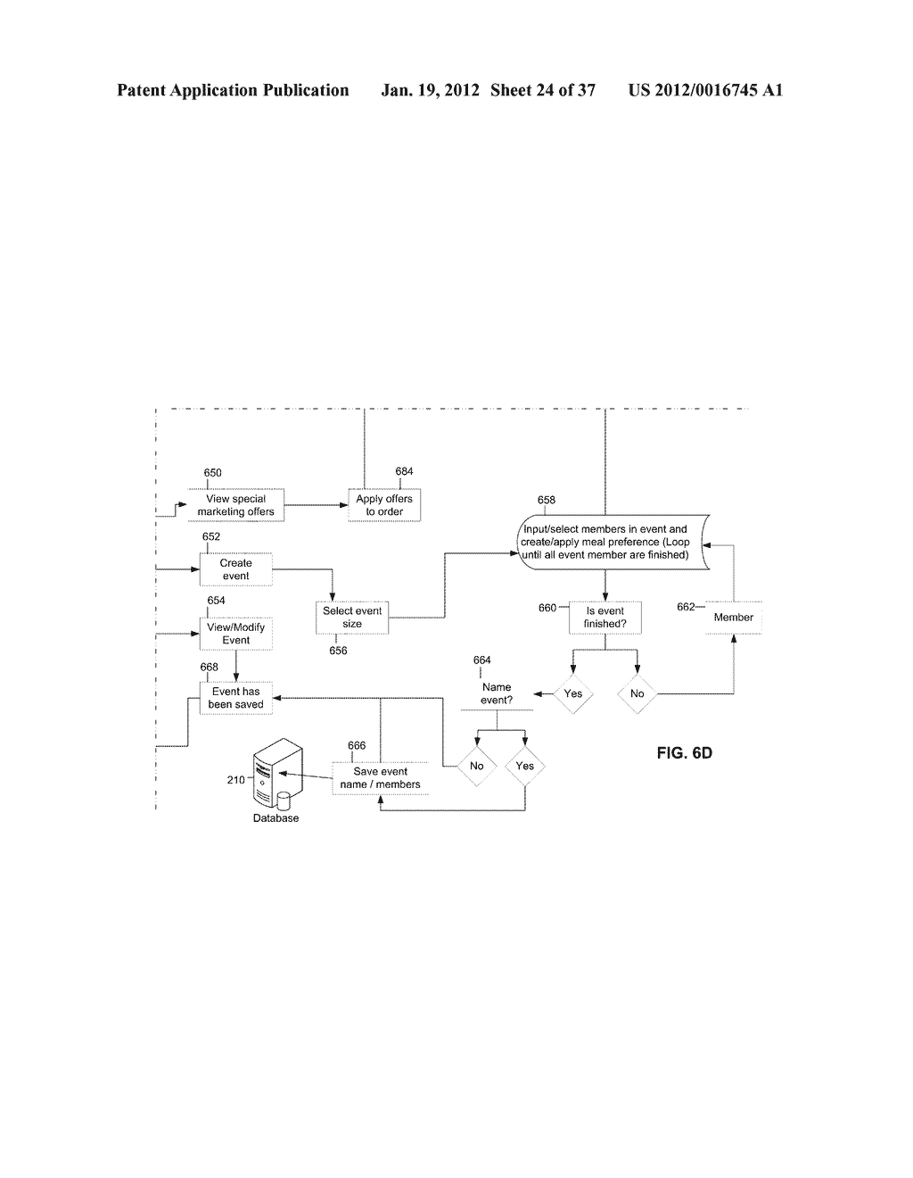 SYSTEM AND METHOD FOR IMPROVING CUSTOMER WAIT TIME, CUSTOMER SERVICE AND     MARKETING EFFICIENCY IN THE RESTAURANT INDUSTRY - diagram, schematic, and image 25