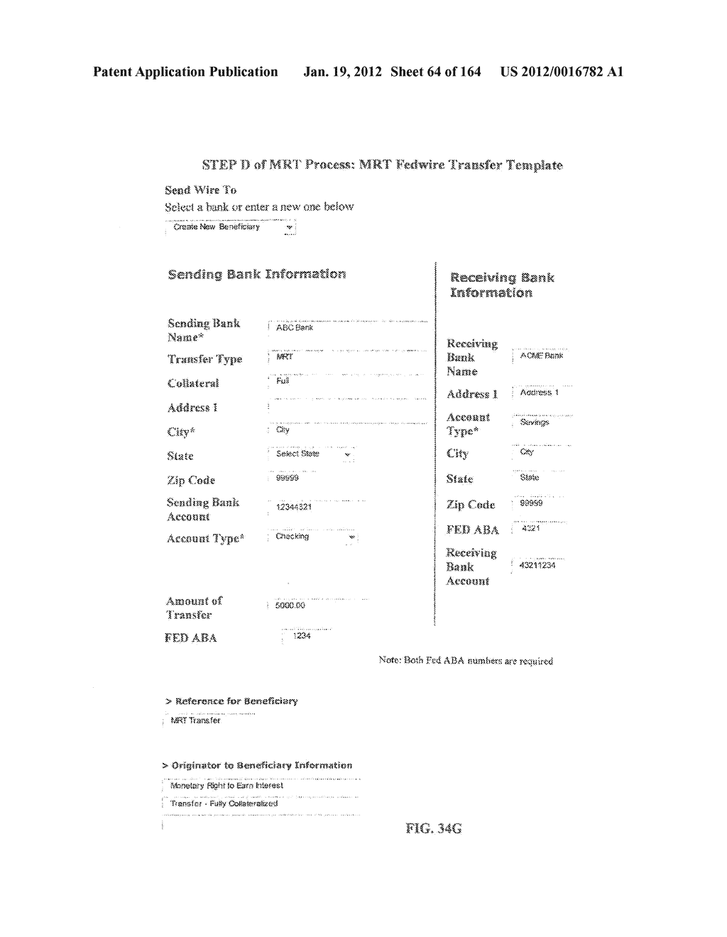 METHOD OF AND SYSTEM FOR CAPTURING INTEREST EARNED ON THE MONETARY VALUE     OF TRANSFERRED MONETARY RIGHTS MANAGED ON AN INTERNET-BASED MONETARY     RIGHTS TRANSFER (MRT) NETWORK SUPPORTED BY A REAL-TIME GROSS SETTLEMENT     (RTGS) SYSTEM - diagram, schematic, and image 65