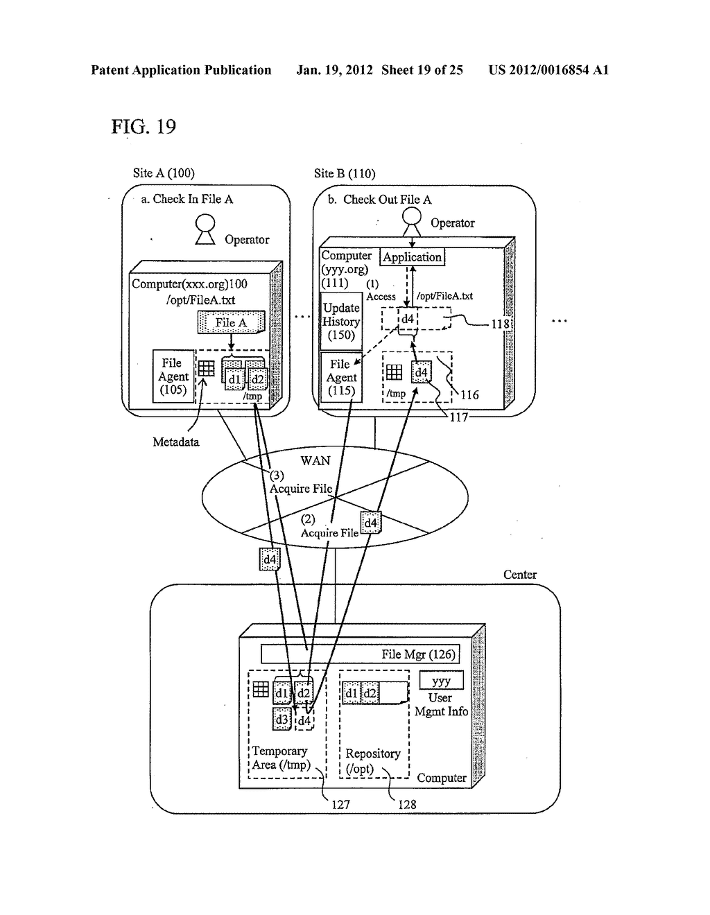 FILE-SHARING SYSTEM AND METHOD FOR MANAGING FILES, AND PROGRAM - diagram, schematic, and image 20