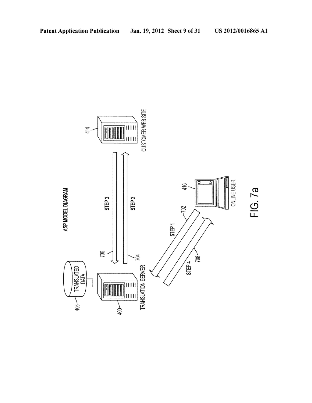 DYNAMIC LANGUAGE TRANSLATION OF WEB SITE CONTENT - diagram, schematic, and image 10