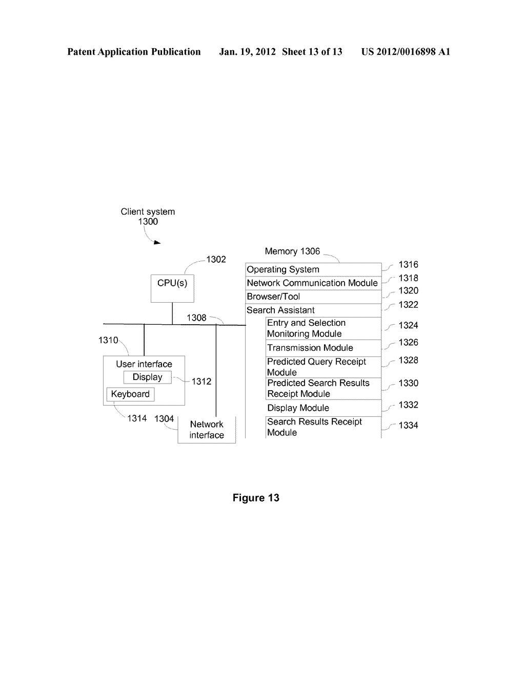 Method and System for URL Autocompletion using Ranked Results - diagram, schematic, and image 14