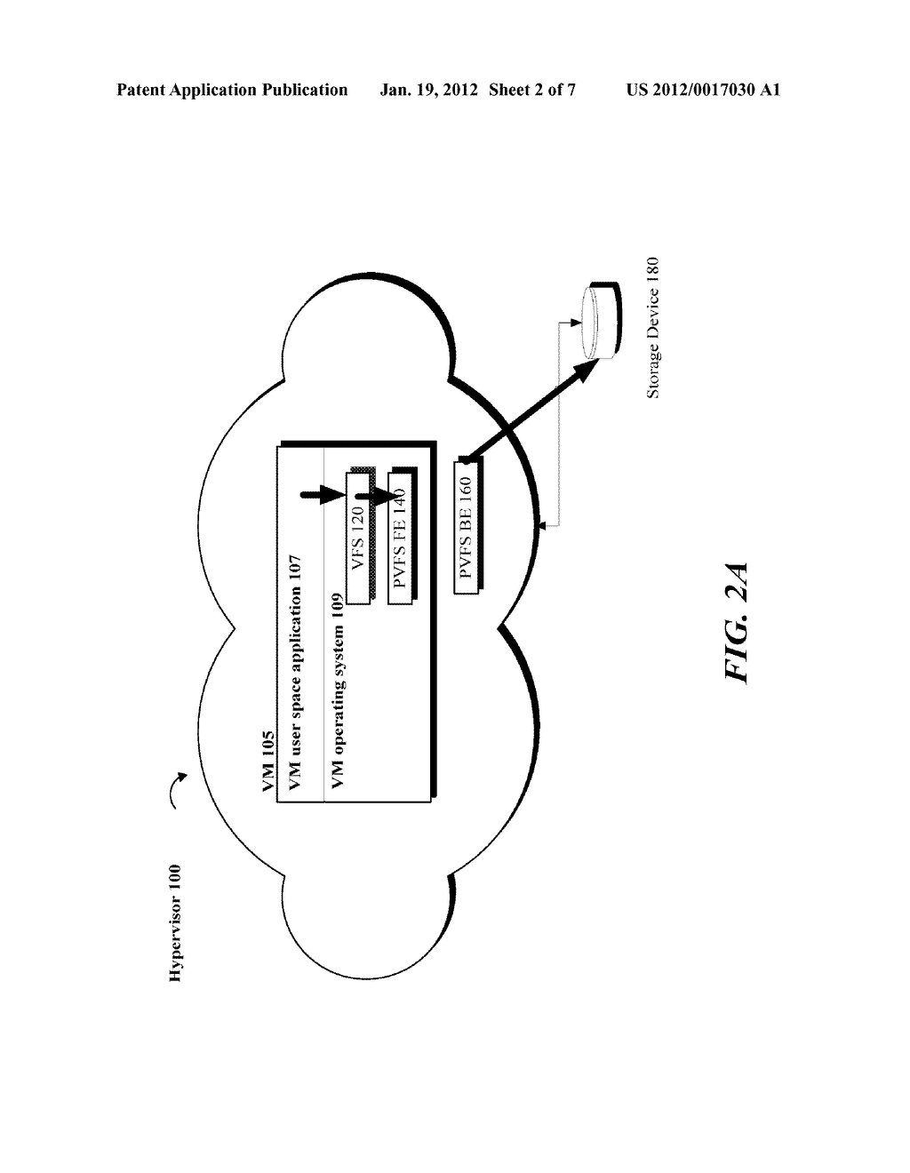 OPTIMIZING A FILE SYSTEM INTERFACE IN A VIRTUALIZED COMPUTING ENVIRONMENT - diagram, schematic, and image 03