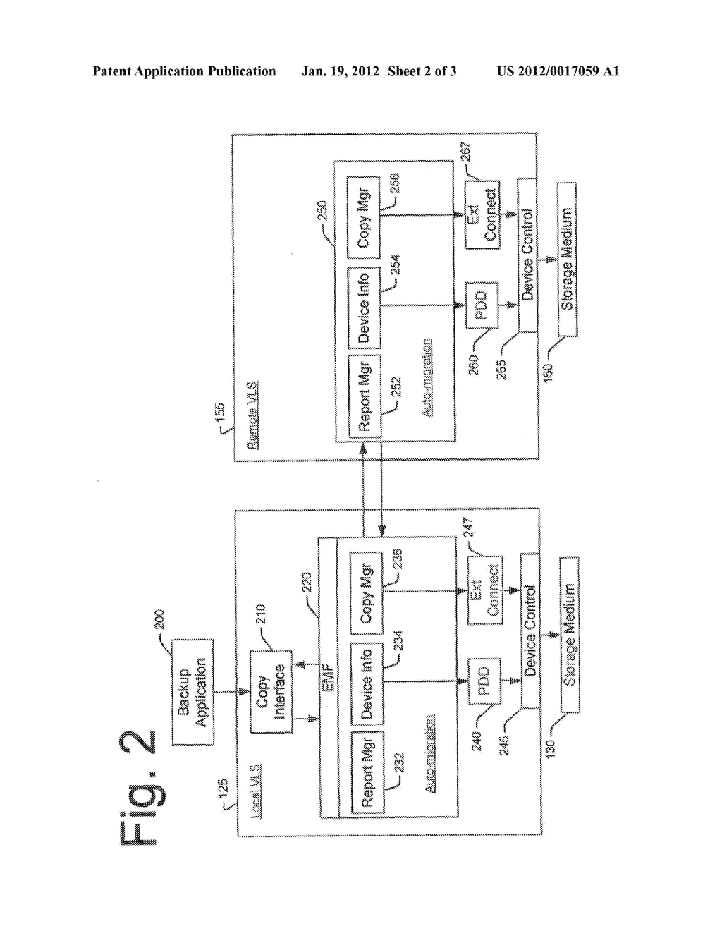 MAKING A PHYSICAL COPY OF DATA AT A REMOTE STORAGE DEVICE - diagram, schematic, and image 03