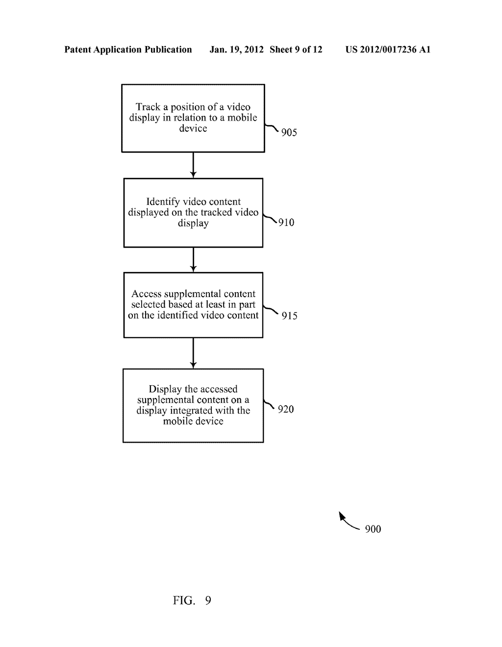 SUPPLEMENTAL VIDEO CONTENT ON A MOBILE DEVICE - diagram, schematic, and image 10