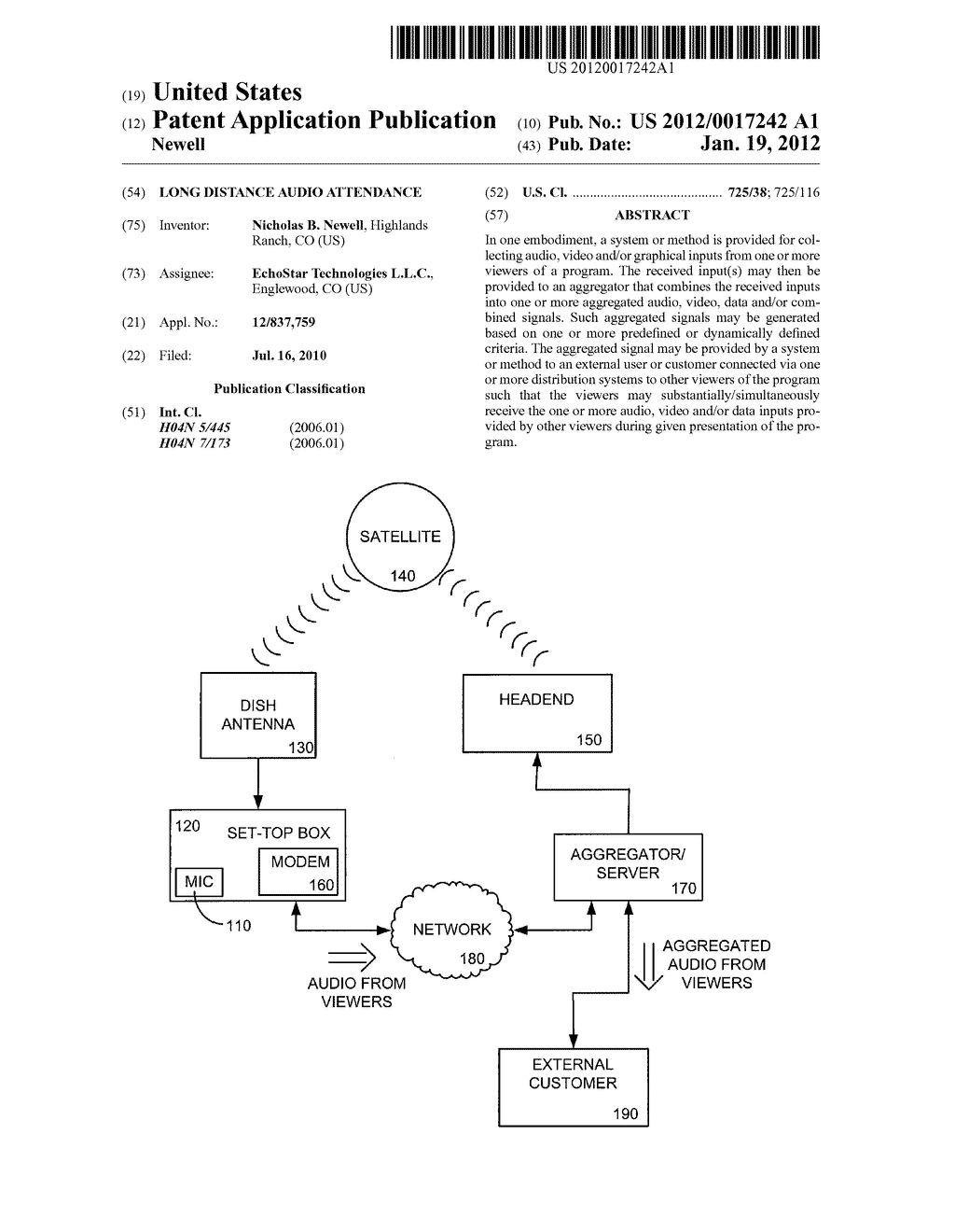 Long Distance Audio Attendance - diagram, schematic, and image 01