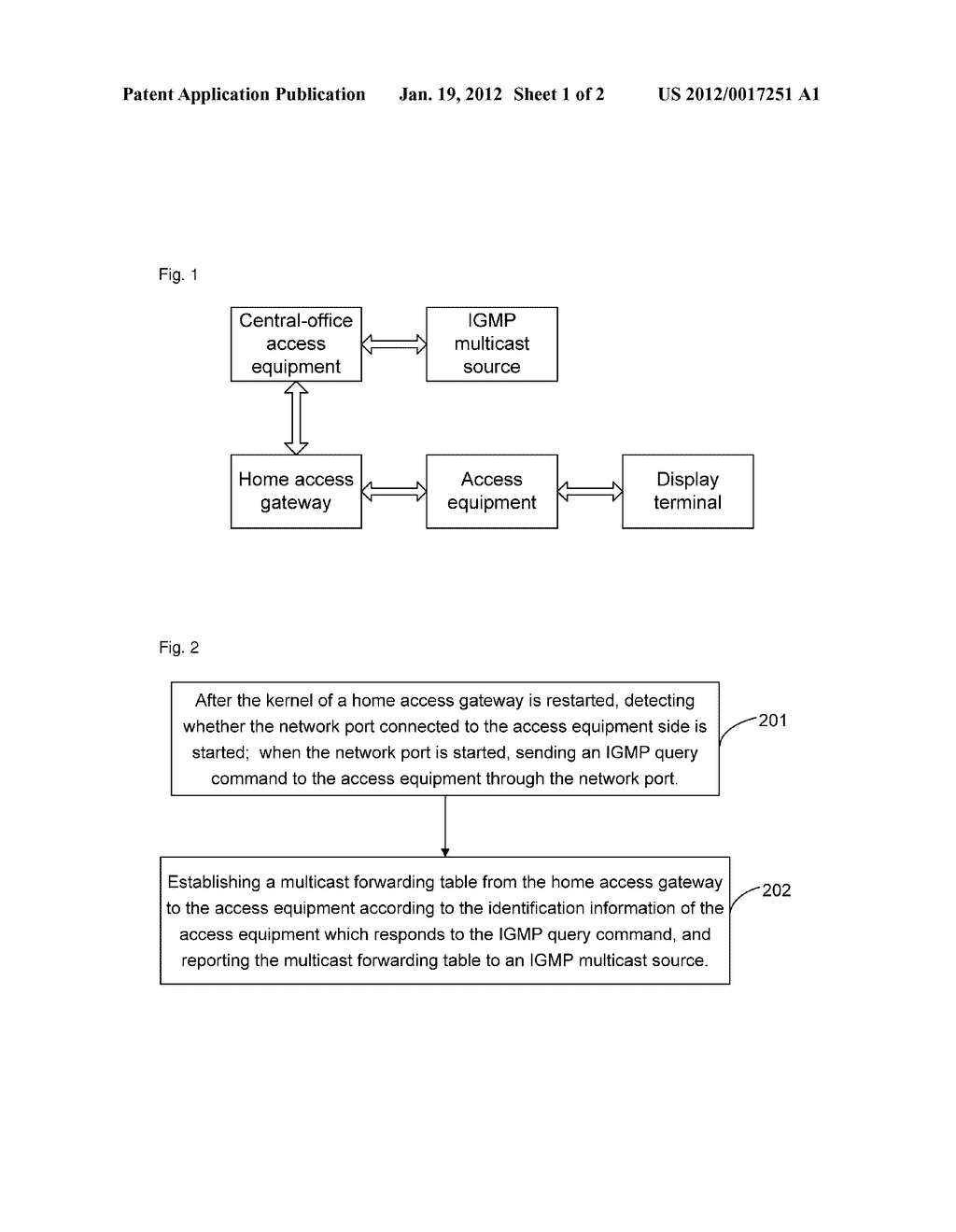 Method and device for reducing interruption time of internet protocol     television multicast stream - diagram, schematic, and image 02