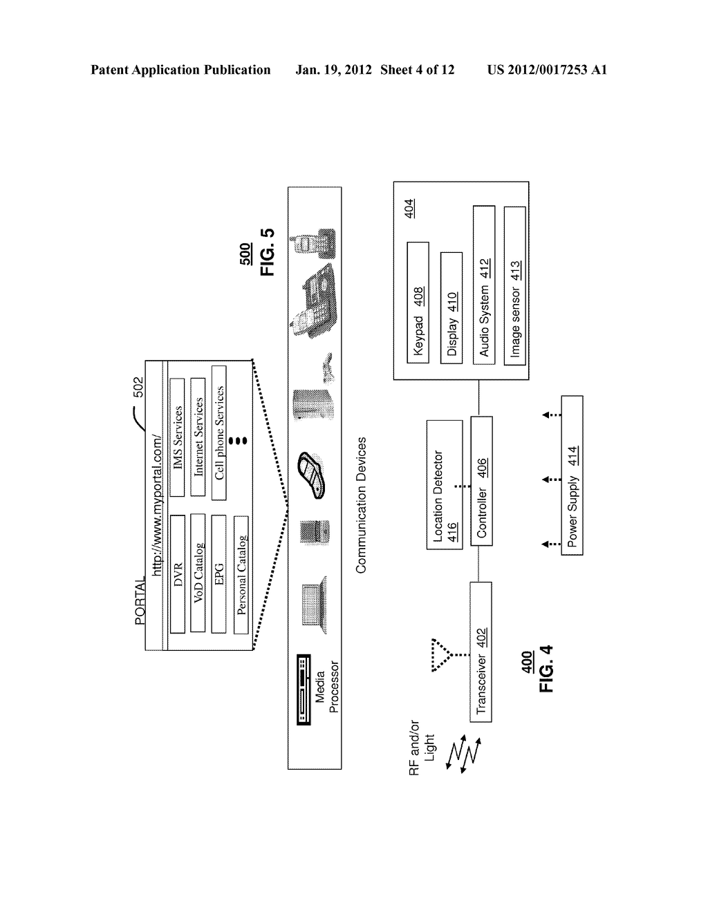 APPARATUS AND METHOD FOR PROVIDING SERVICES USING A SERVICES GATEWAY - diagram, schematic, and image 05