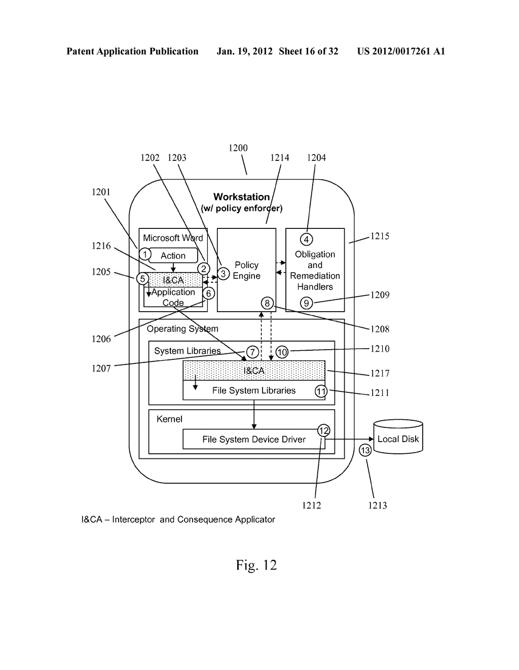 Enforcing Universal Access Control in an Information Management System - diagram, schematic, and image 17