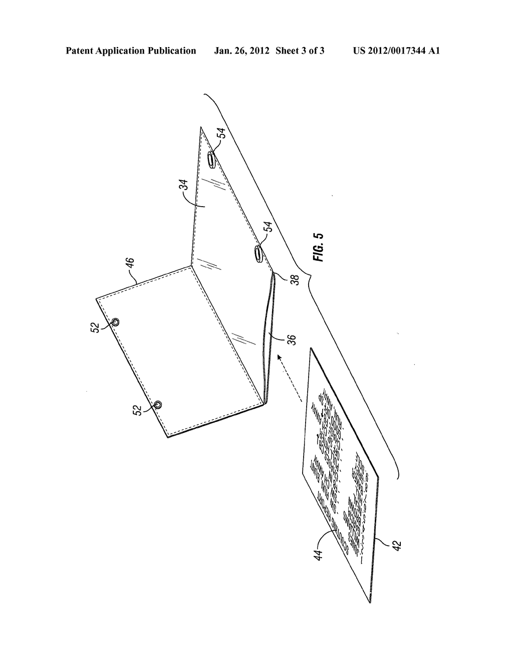 Baseball glove with indicia apparatus - diagram, schematic, and image 04