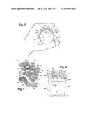 Molded Grip Glove diagram and image