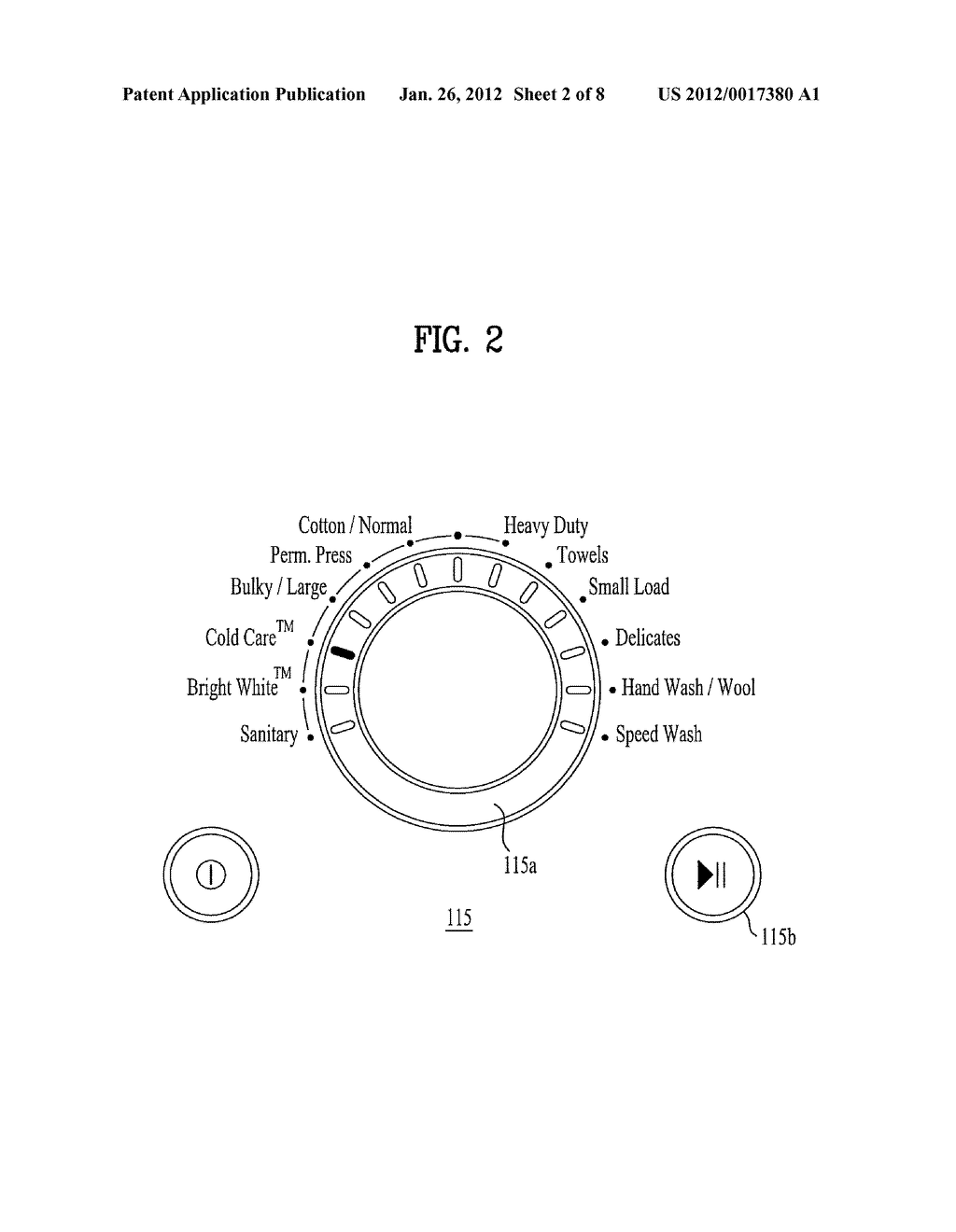 WASHING METHOD AND WASHING MACHINE - diagram, schematic, and image 03