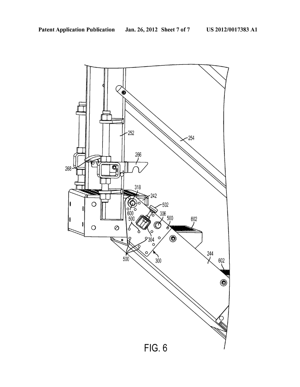 GANGWAY BEARING RETAINER PLATE - diagram, schematic, and image 08