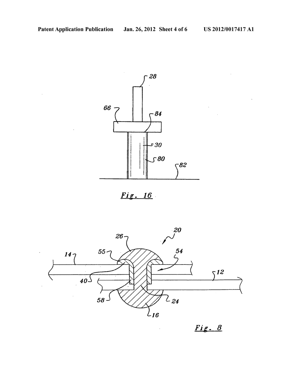 Unified head for a stacked fastener - diagram, schematic, and image 05