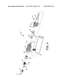 METHOD FOR CLEAVING AN OPTICAL FIBER HAVING AN ATTACHED ADJUSTABLE     CONNECTOR diagram and image