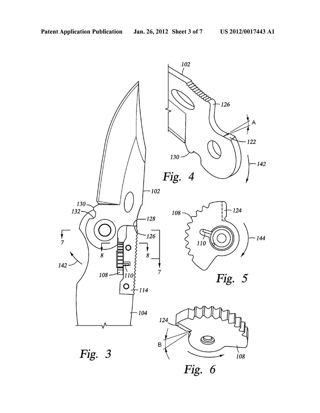 SIDE BLADE LOCK AND RELEASE MECHANISM FOR USE WITH A KNIFE - diagram, schematic, and image 04