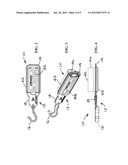 Shrink Wrap Eyeglasses Tag with Hook diagram and image