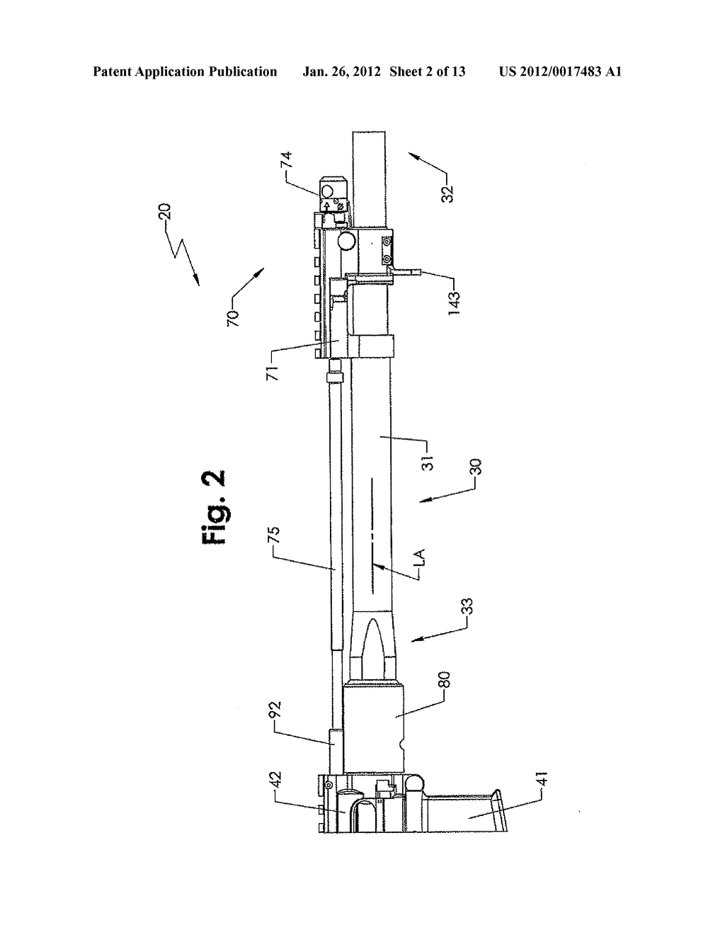 FIREARM BARREL RETAINING SYSTEM - diagram, schematic, and image 03