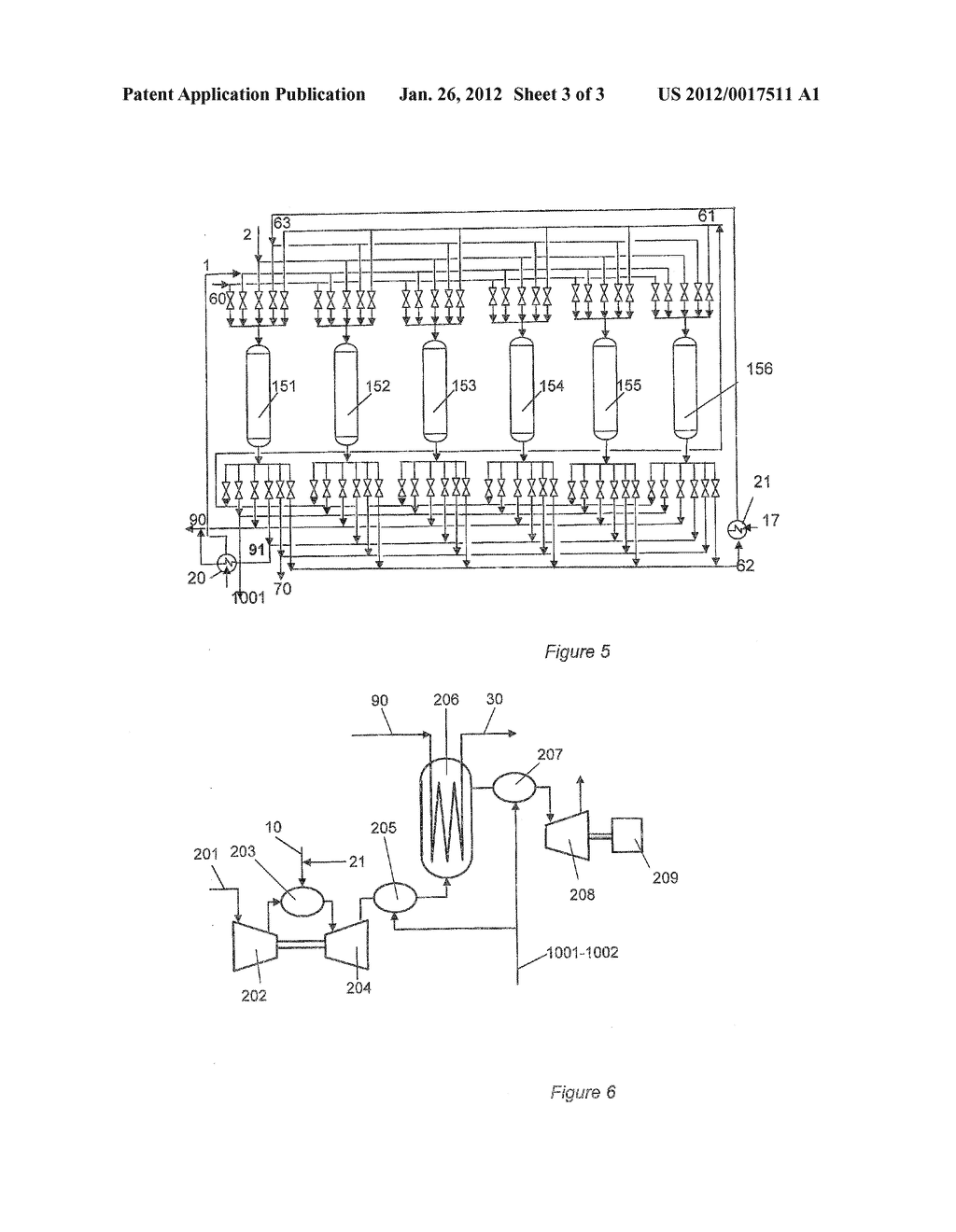 PROCESS FOR THE PRODUCTION OF HYDROGEN WITH INTERMEDIATE-PRESSURE PURGING - diagram, schematic, and image 04