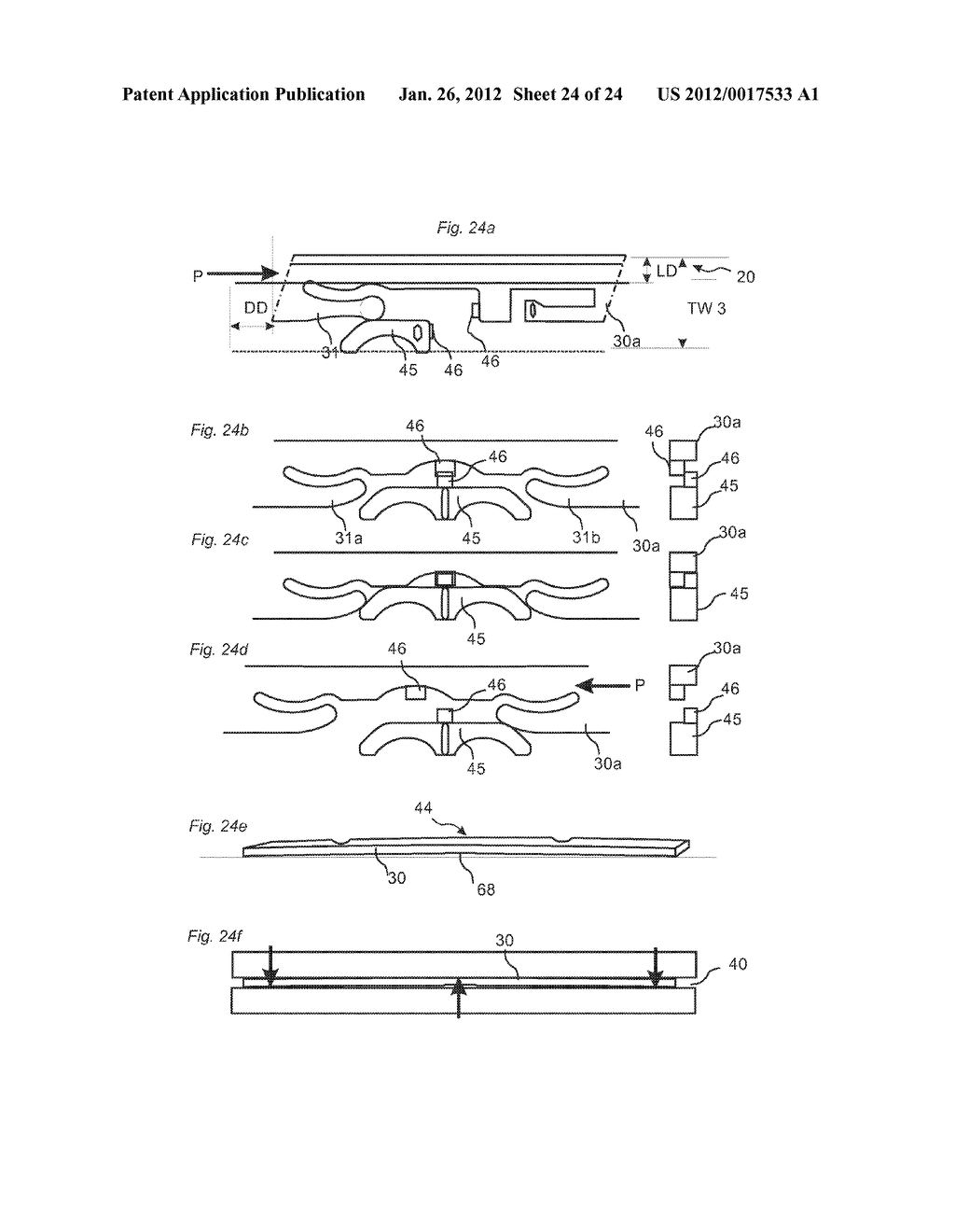 MECHANICAL LOCKINGS OF FLOOR PANELS AND A TONGUE BLANK - diagram, schematic, and image 25