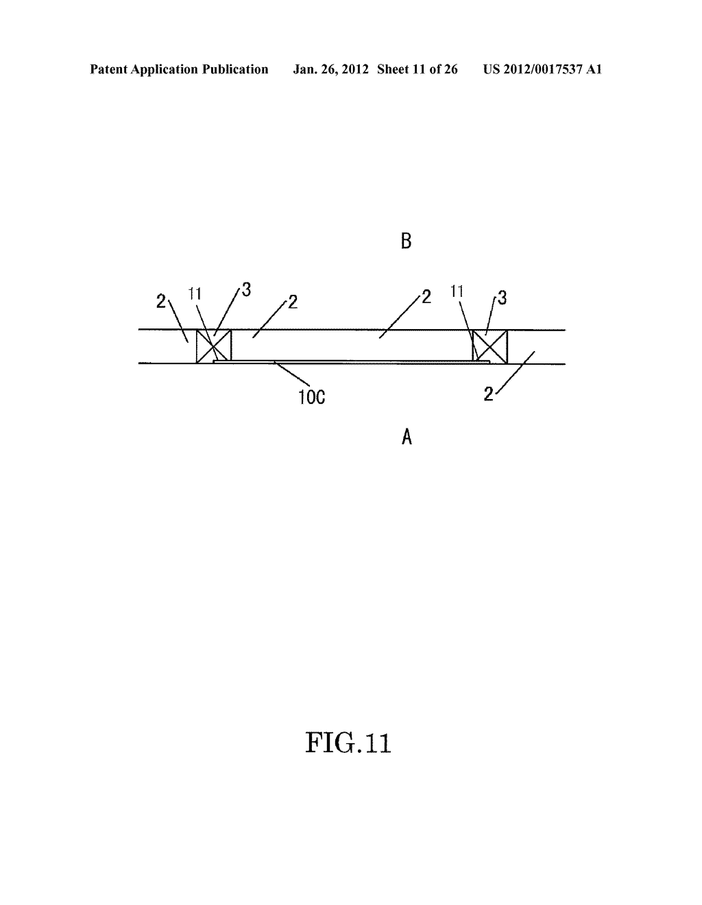 WALL STRUCTURE USING BEARING WALL PANEL FOR WOODEN BUILDING AND     CONSTRUCTION METHOD THEREOF - diagram, schematic, and image 12