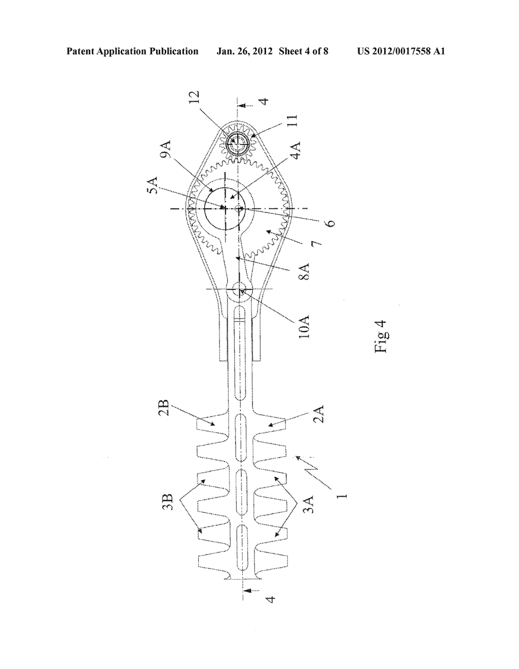 SELF-UNJAMMING MOTORIZED TRIMMING APPARATUS, PARTICULARLY A HEDGE TRIMMER - diagram, schematic, and image 05