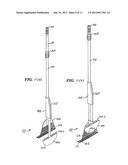 Multi-purpose garden tool diagram and image