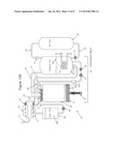 COMPRESSED AIR ENERGY STORAGE SYSTEM UTILIZING TWO-PHASE FLOW TO     FACILITATE HEAT EXCHANGE diagram and image