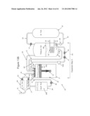 COMPRESSED AIR ENERGY STORAGE SYSTEM UTILIZING TWO-PHASE FLOW TO     FACILITATE HEAT EXCHANGE diagram and image