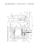 COMPRESSED AIR ENERGY STORAGE SYSTEM UTILIZING TWO-PHASE FLOW TO     FACILITATE HEAT EXCHANGE diagram and image