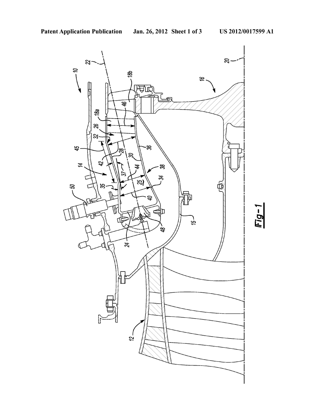 ANNULAR GAS TURBINE COMBUSTOR - diagram, schematic, and image 02