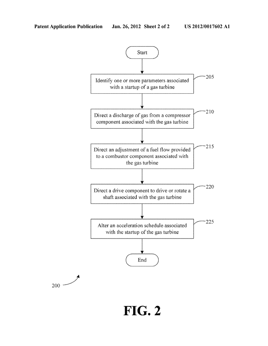 SYSTEMS AND METHODS FOR CONTROLLING THE STARTUP OF A GAS TURBINE - diagram, schematic, and image 03