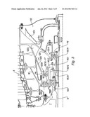 DOUBLE-BODY GAS TURBINE ENGINE PROVIDED WITH AN INTER-SHAFT BEARING diagram and image