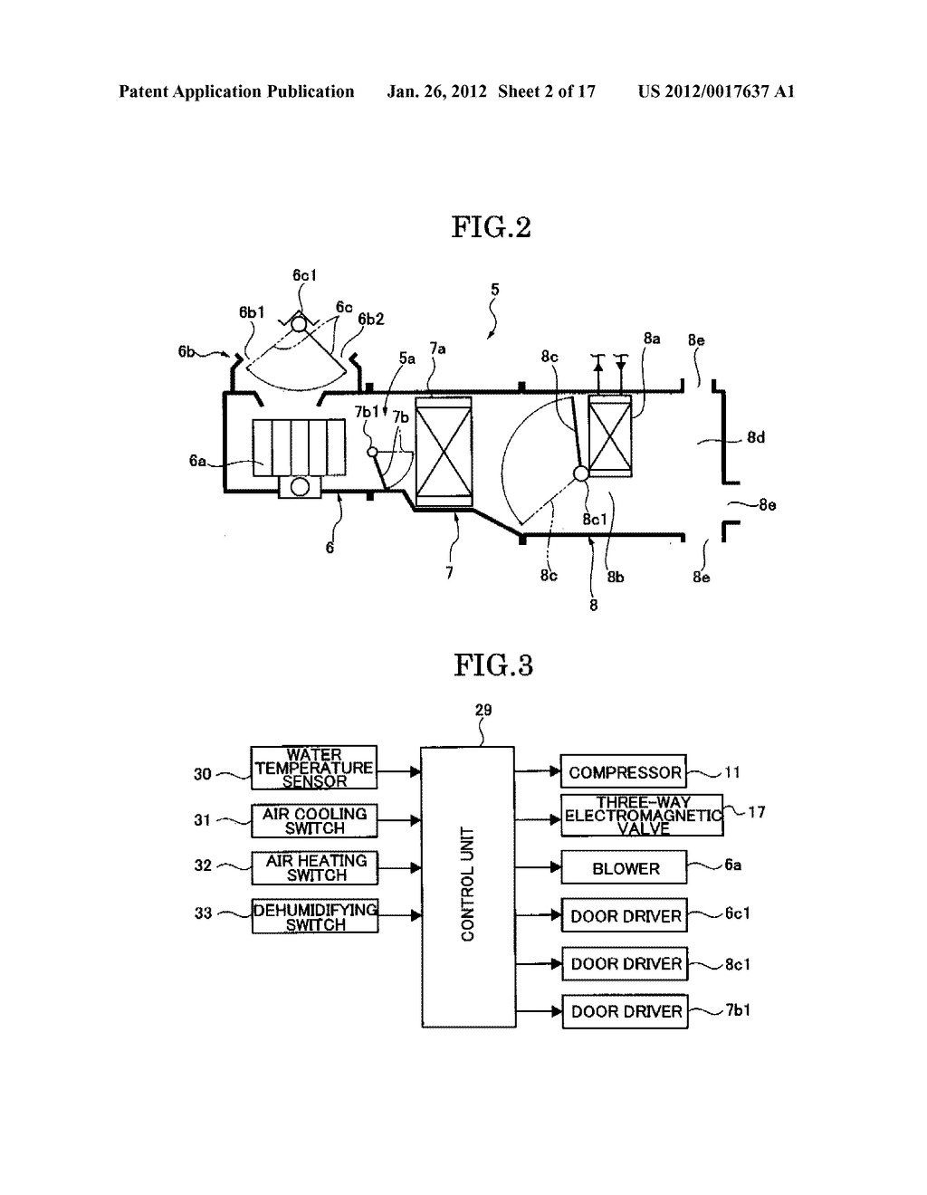 AIR CONDITIONING DEVICE FOR VEHICLE - diagram, schematic, and image 03