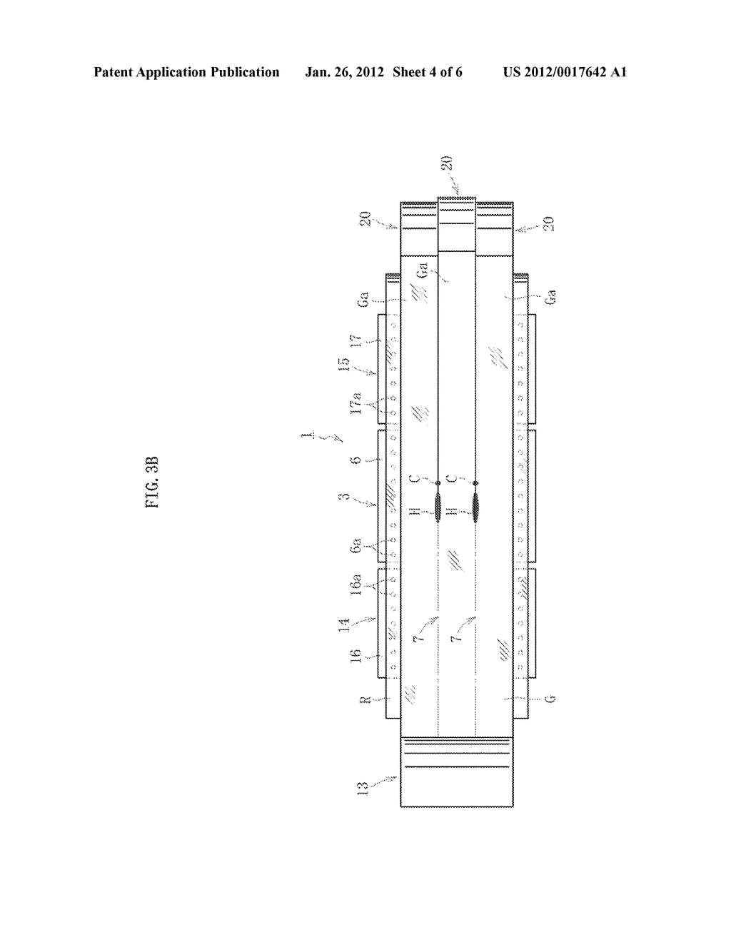 CLEAVING METHOD FOR A GLASS FILM, MANUFACTURING METHOD FOR A GLASS ROLL,     AND CLEAVING APPARATUS FOR A GLASS FILM - diagram, schematic, and image 05