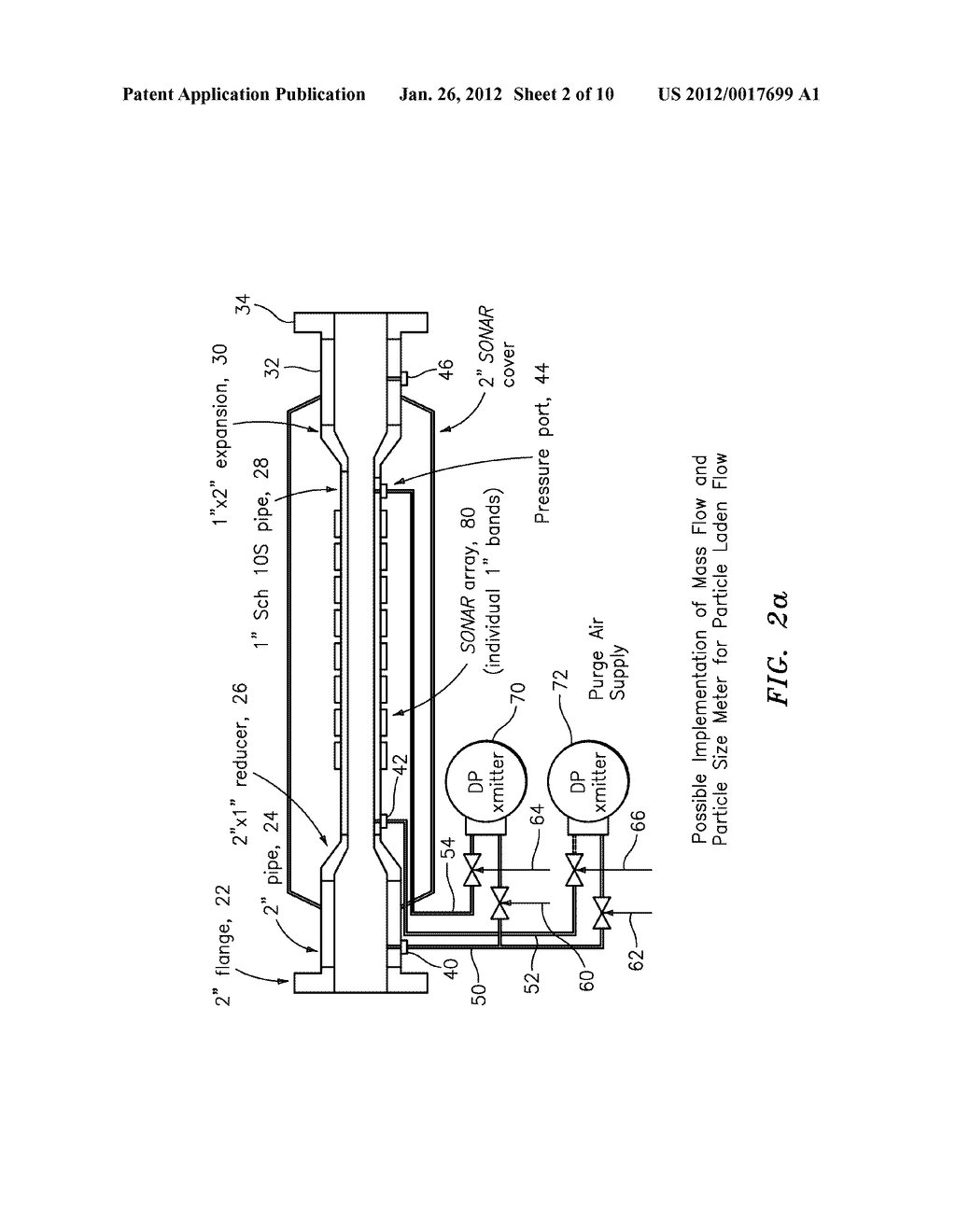 APPLICATIONS FOR REAL-TIME MASS RATIO, MASS FLOW AND PARTICLE SIZE     MEASUREMENT OF PARTICLE LADEN FLOWS - diagram, schematic, and image 03