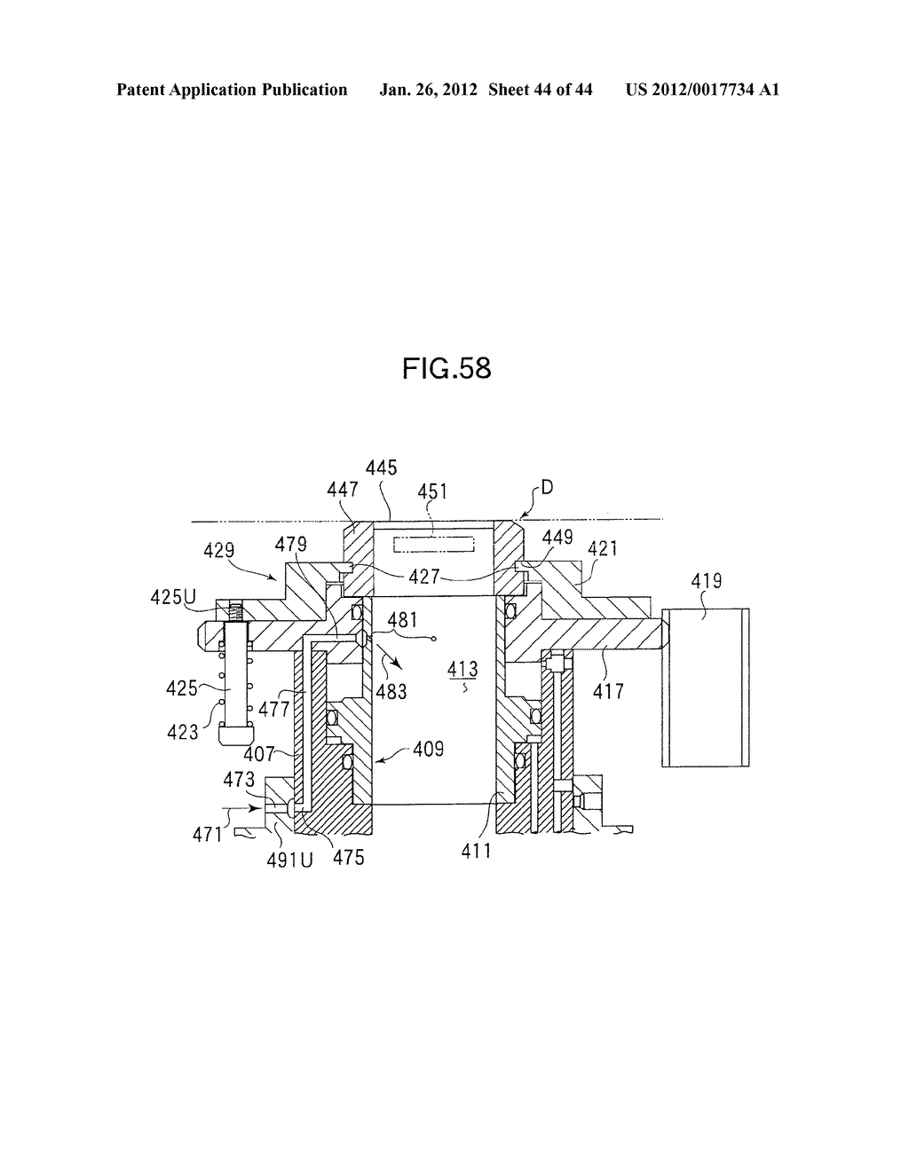 SLUG FLOAT-UP PREVENTING MECHANISM - diagram, schematic, and image 45