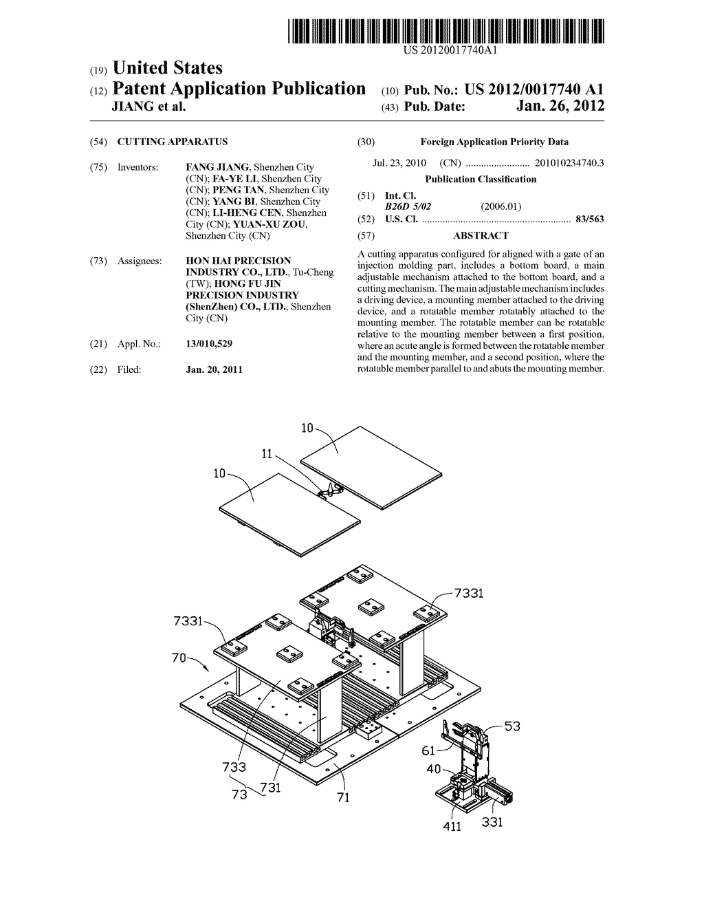 CUTTING APPARATUS - diagram, schematic, and image 01