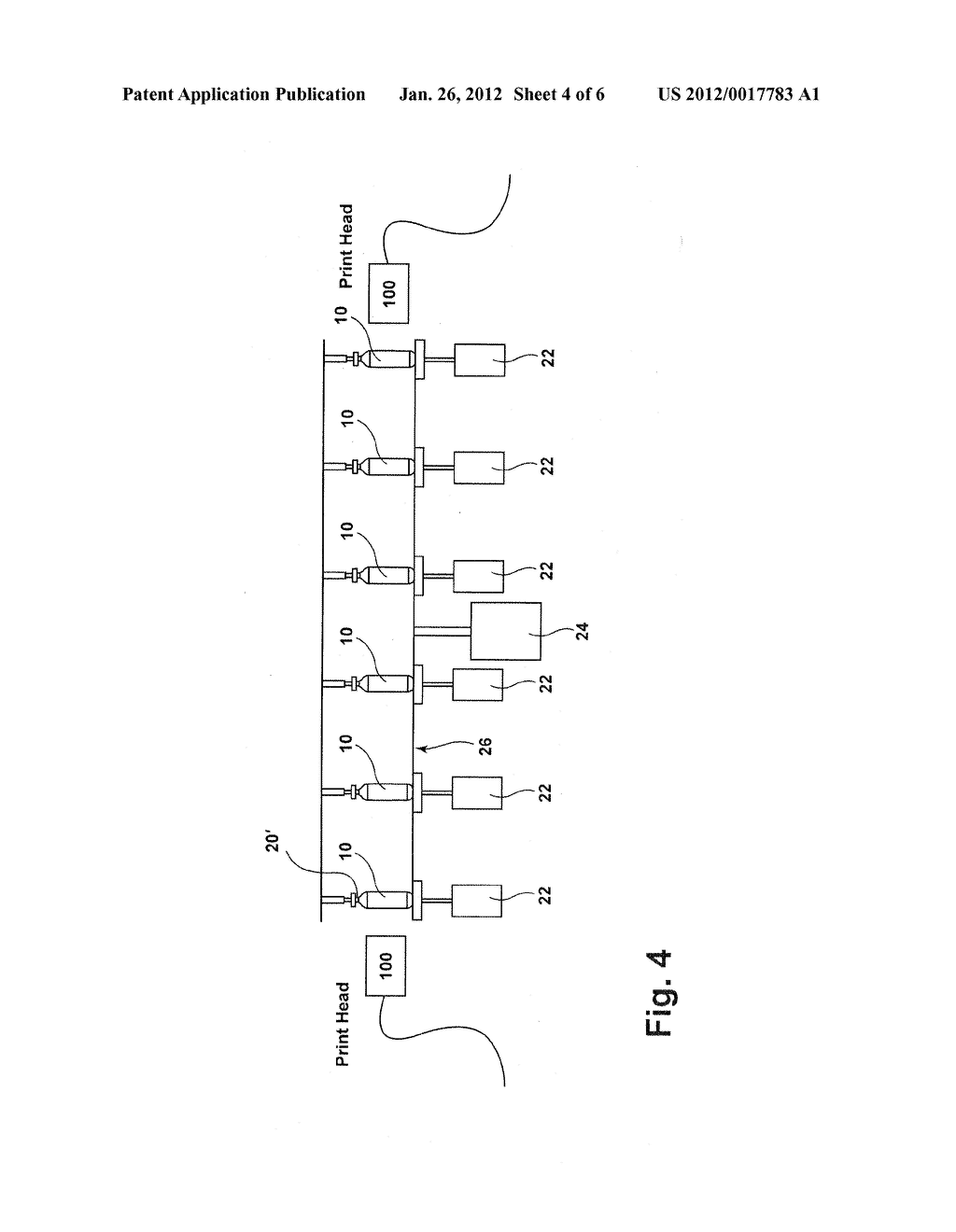 ROTARY SYSTEM AND METHOD FOR PRINTING CONTAINERS - diagram, schematic, and image 05