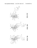 PRESSER DEVICE FOR USE WITH SEWING MACHINE AND SEWING MACHINE diagram and image