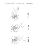 PRESSER DEVICE FOR USE WITH SEWING MACHINE AND SEWING MACHINE diagram and image